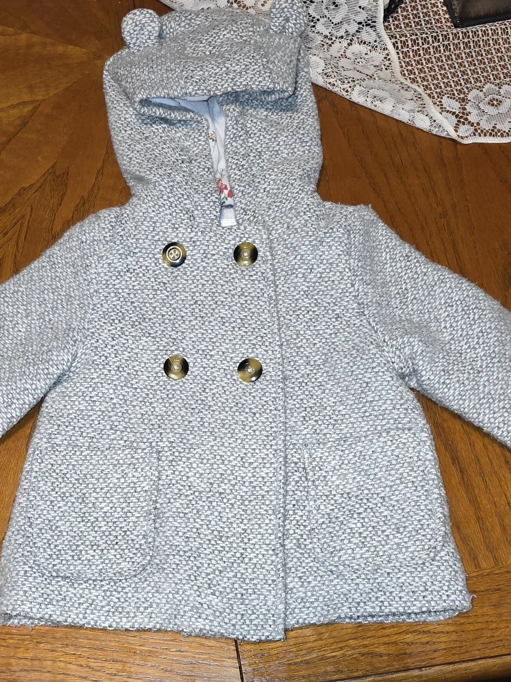 Carters warm hooded